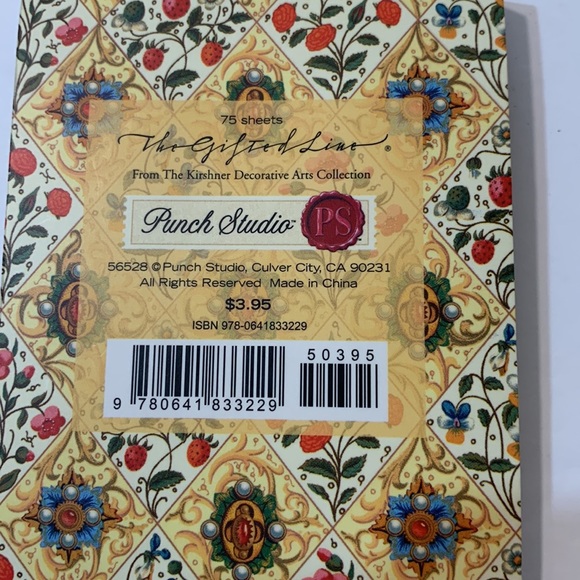 Brand New Punch Studio Note Pads • Set of 2 • 75 Sheets Each • Gem on one - Picture 7 of 9